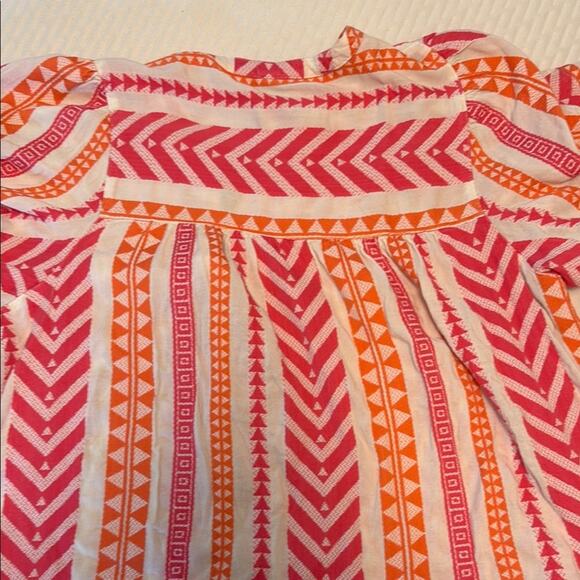 Old Navy Pink and Orange Geometric Blouse Size XXL - Picture 10 of 10